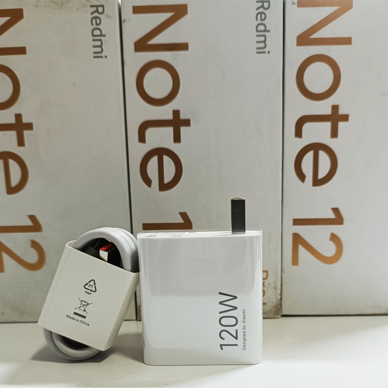 شارژر اصلی 120 وات شیائومی بهمراه کابل(سرکارتون)