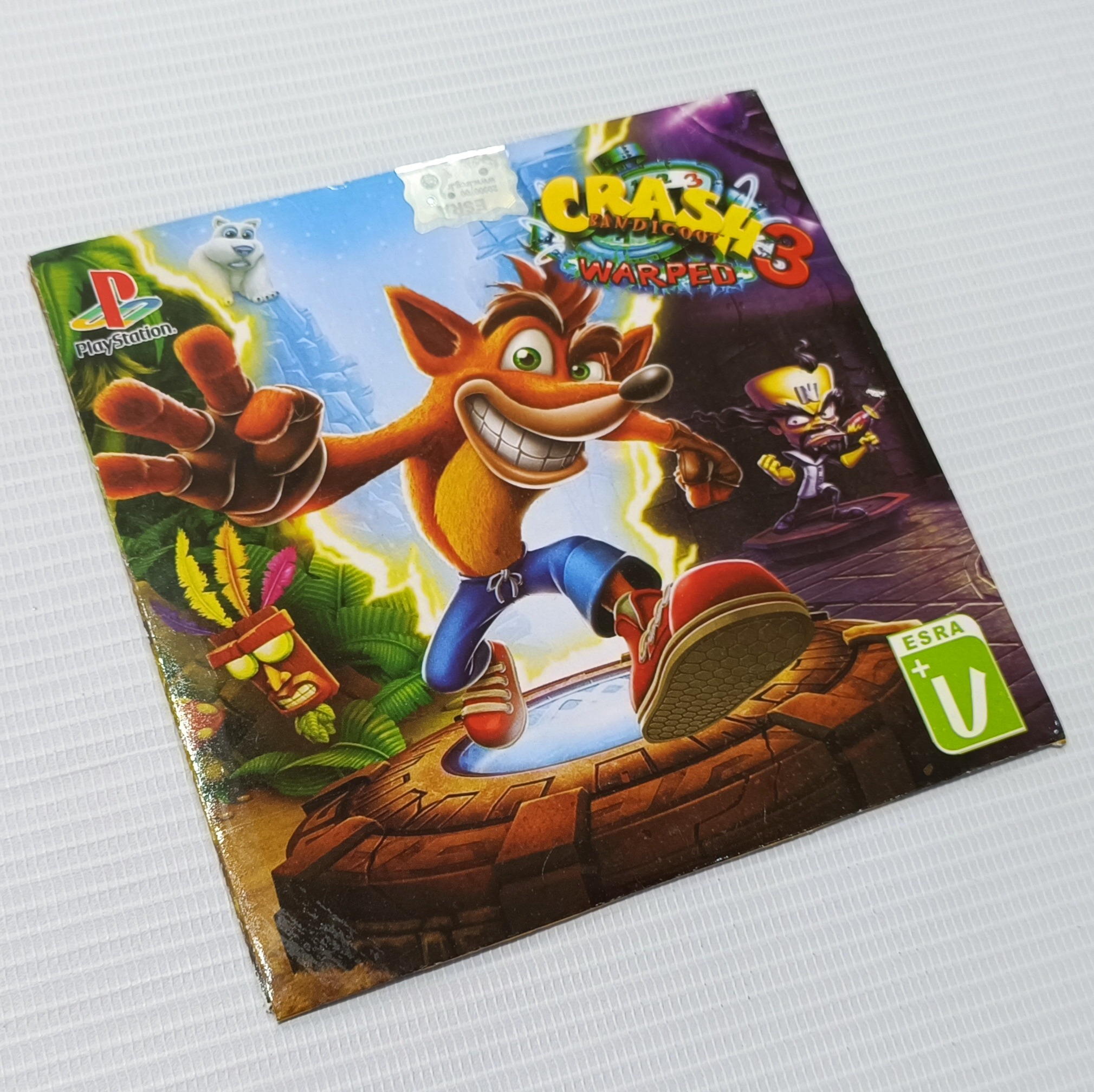 بازی CRASH BANDICOOT 3 WARPED مخصوص PS1