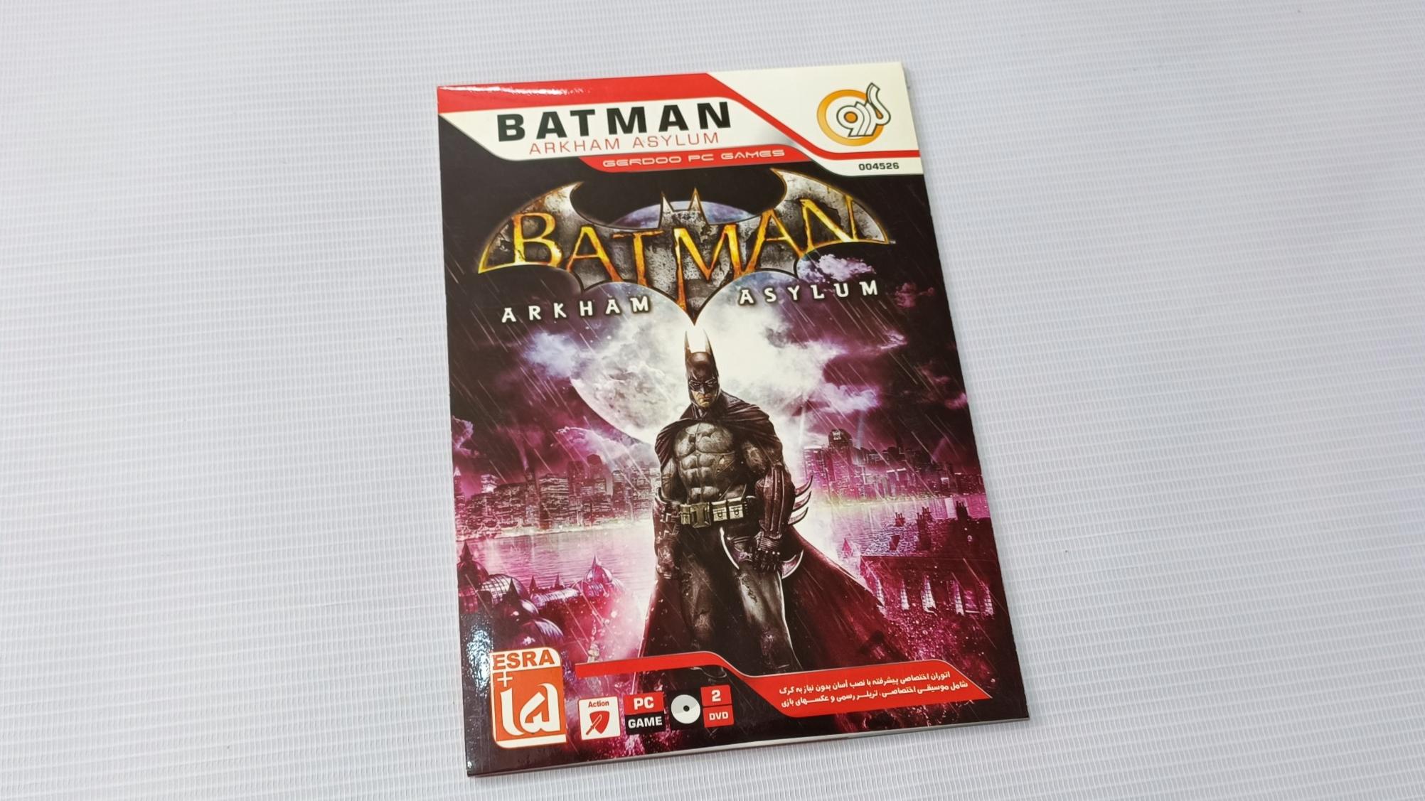 بازی BATMAN ARKHAM ASYLUM مخصوص کامپیوتر