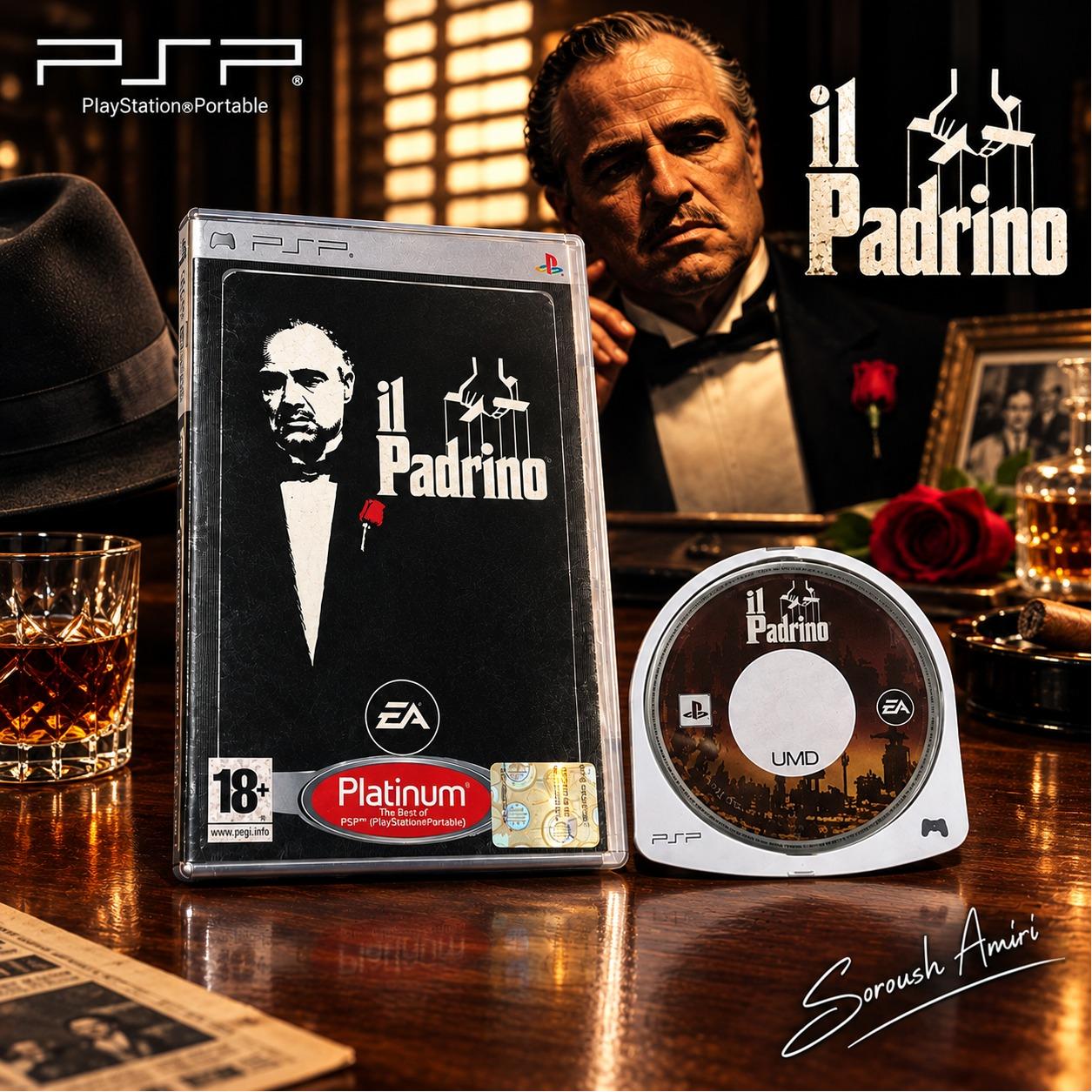بازی ( UMD ) GODFATHER مخصوص PSP