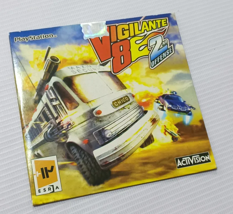 بازی VIGILANTE 8 ( ماشین جنگی ) مخصوص پلی استیشن 1