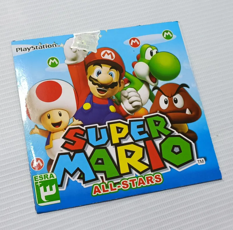 بازی SUPER MARIO ALL STARS ( ماریو ) مخصوص PS1