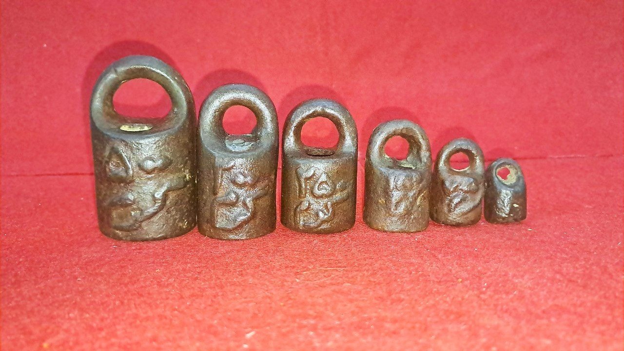 سری وزنه های 500 گرمی به پایین