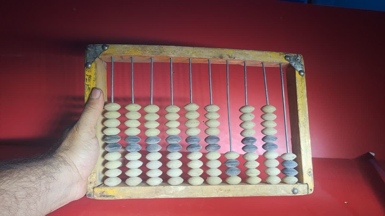 چرتکه قدیمی بسیارزیبا