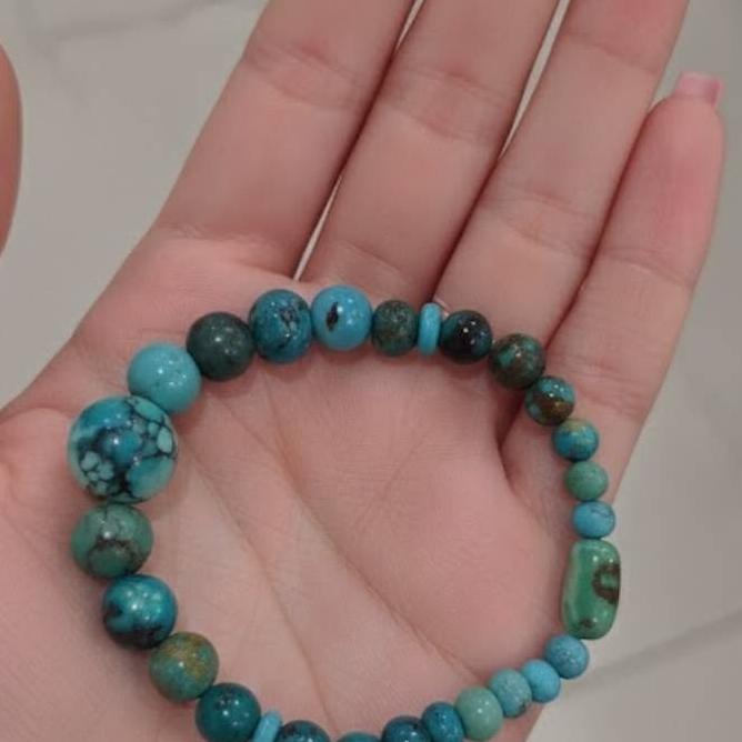 دستبند فیروزه زنانه و مردانه