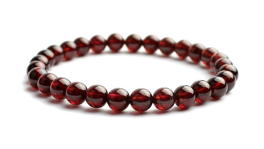 دستبند سنگ گارنت کد 2020