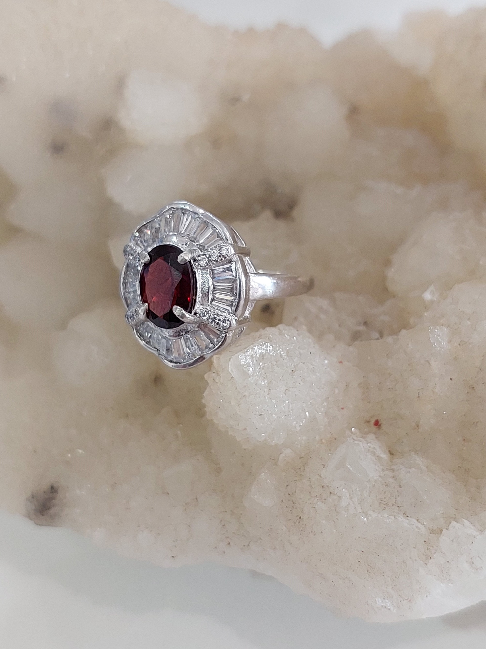 انگشتر زنانه نقره کد 3