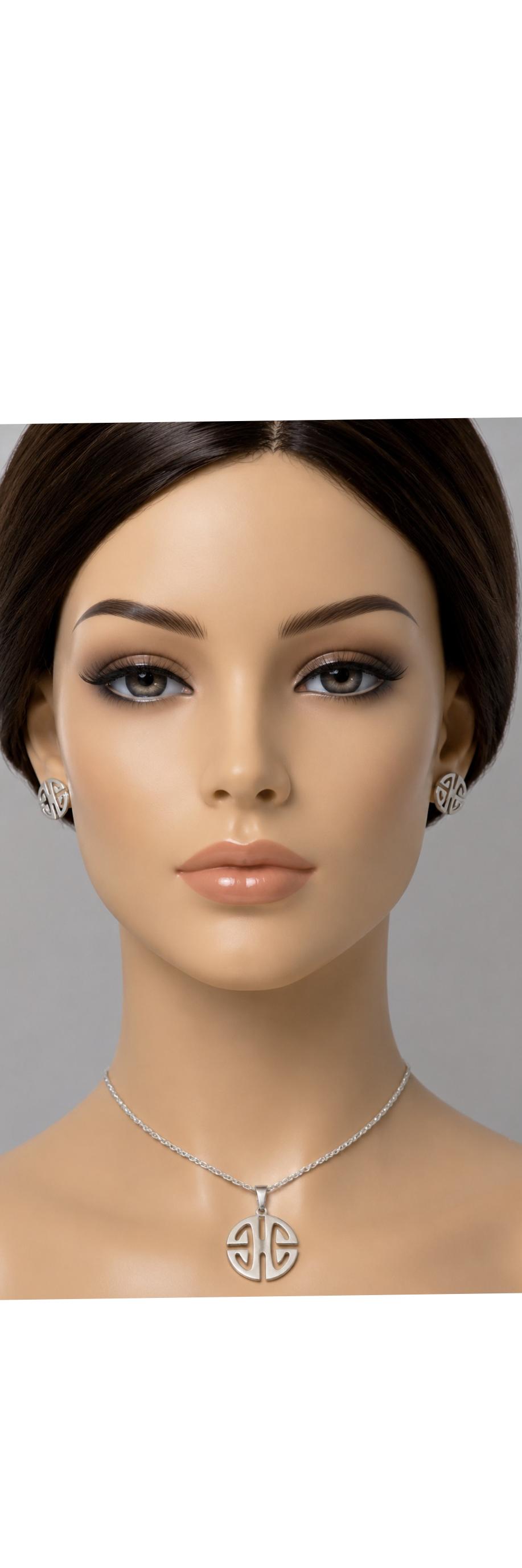 گردنبند استیل طرح