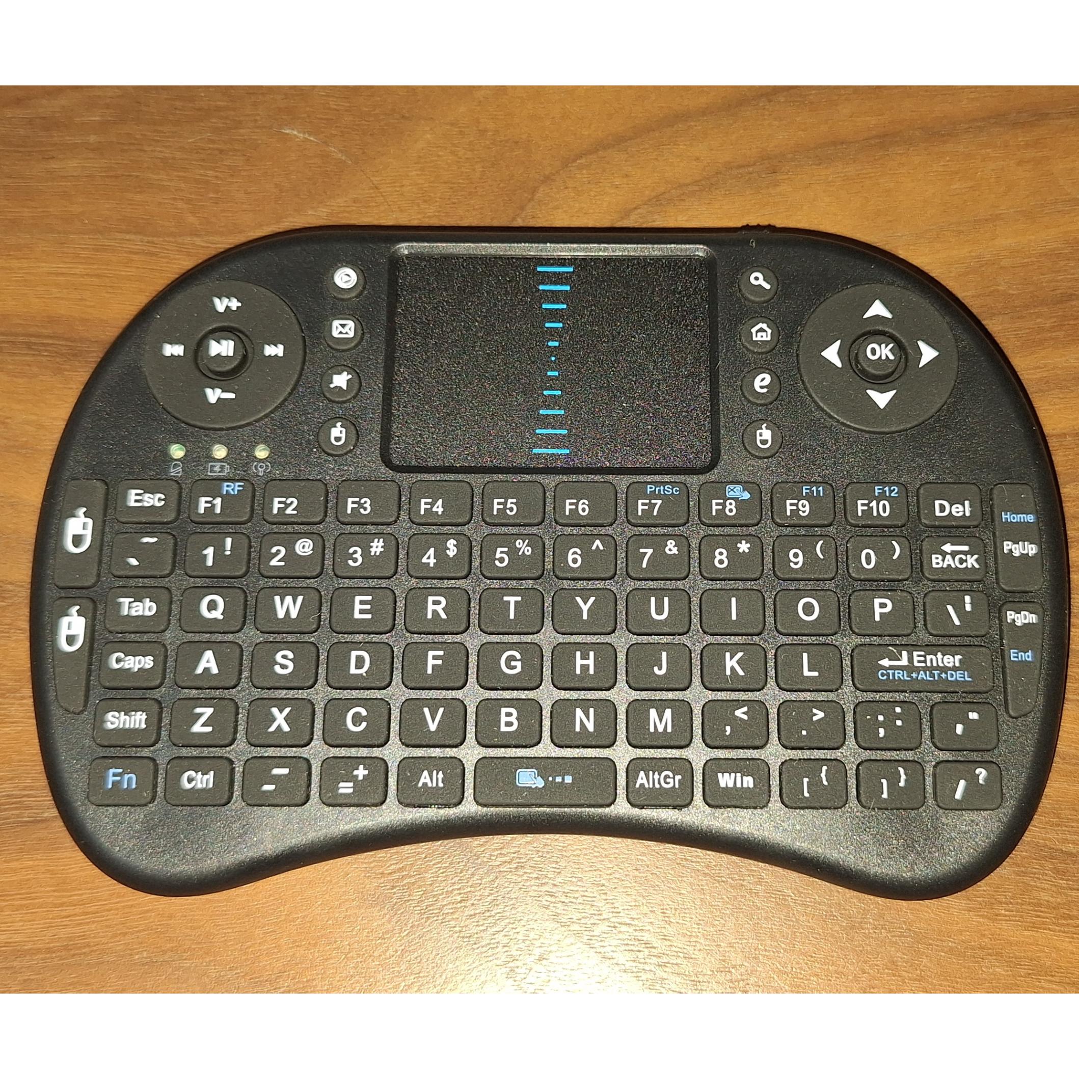 mini keyboard بدون نور پس زمینه و باتری