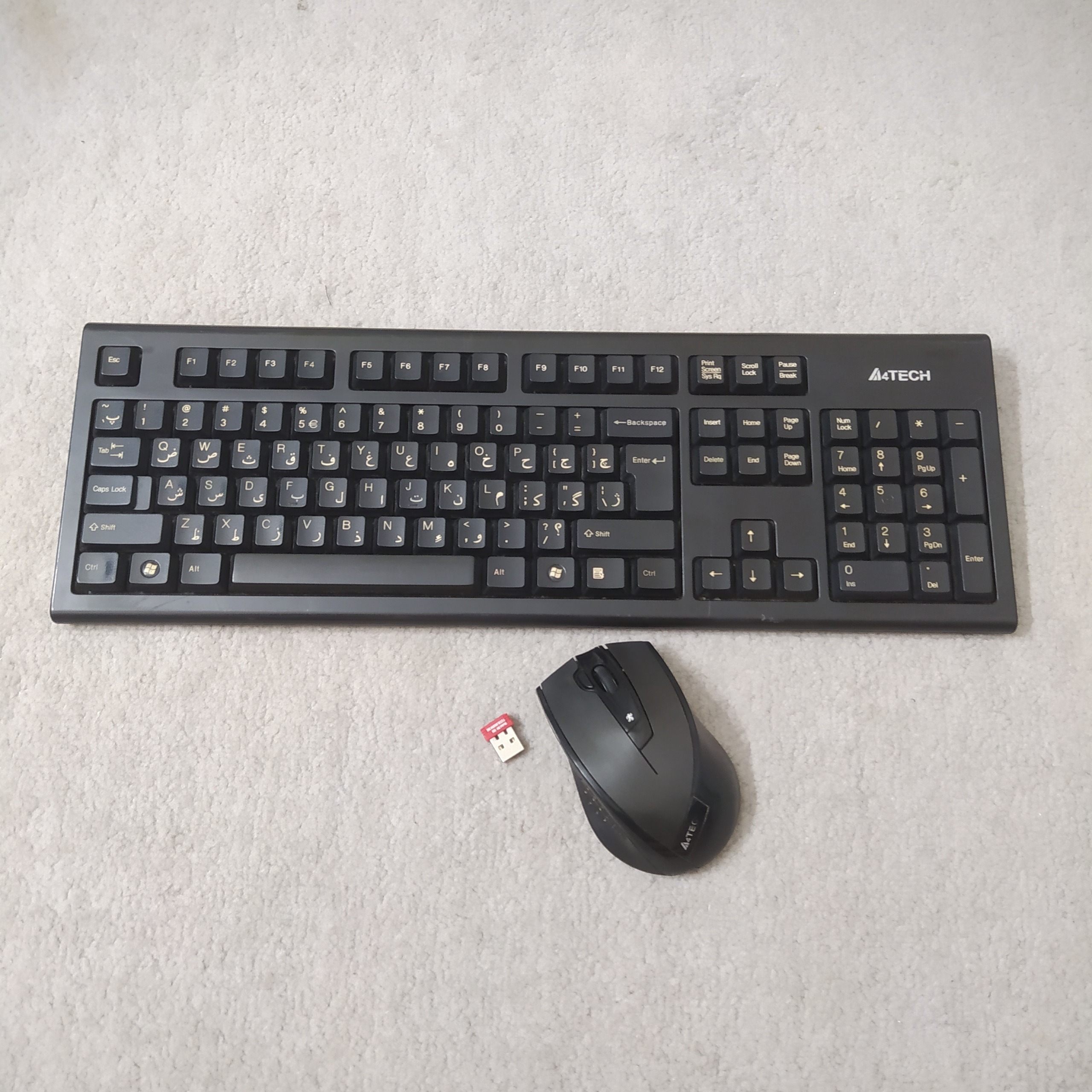 موس و کیبورد بیسیم ایفورتک GK85