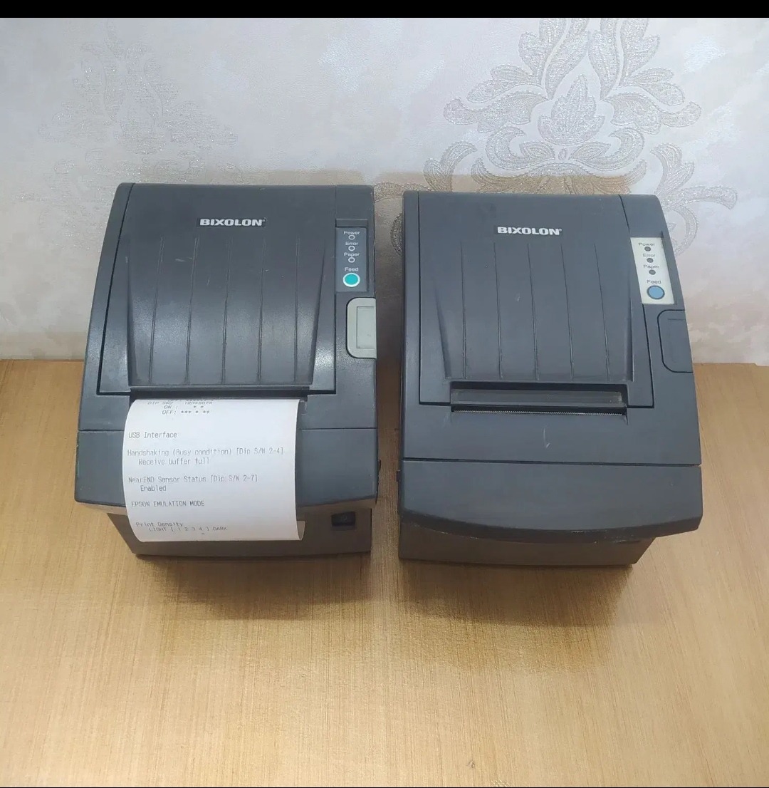 دو عدد پرینتر حرارتی بیکسولون