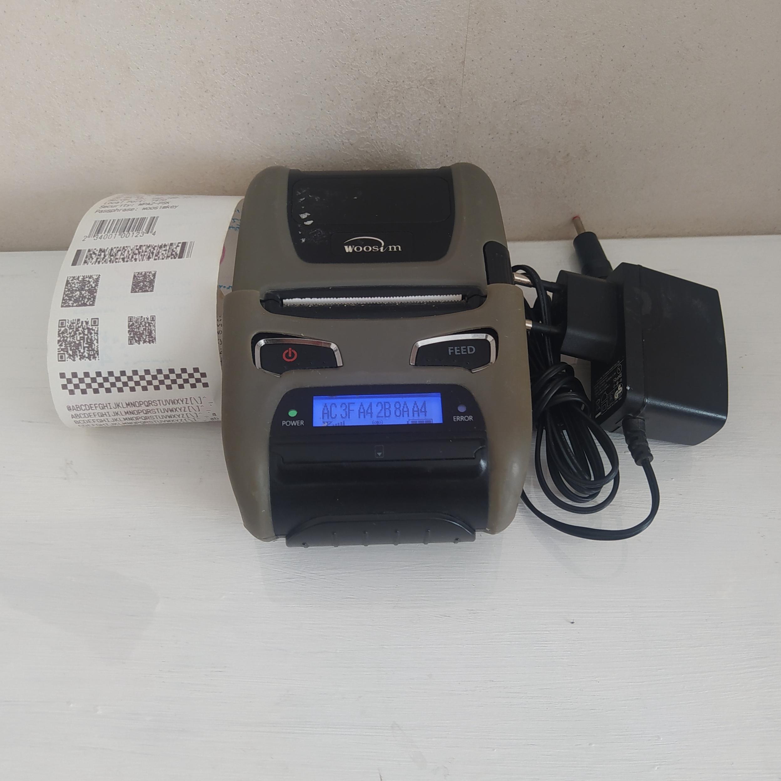 پرینتر حرارتی بیسیم woosim wsp-i250