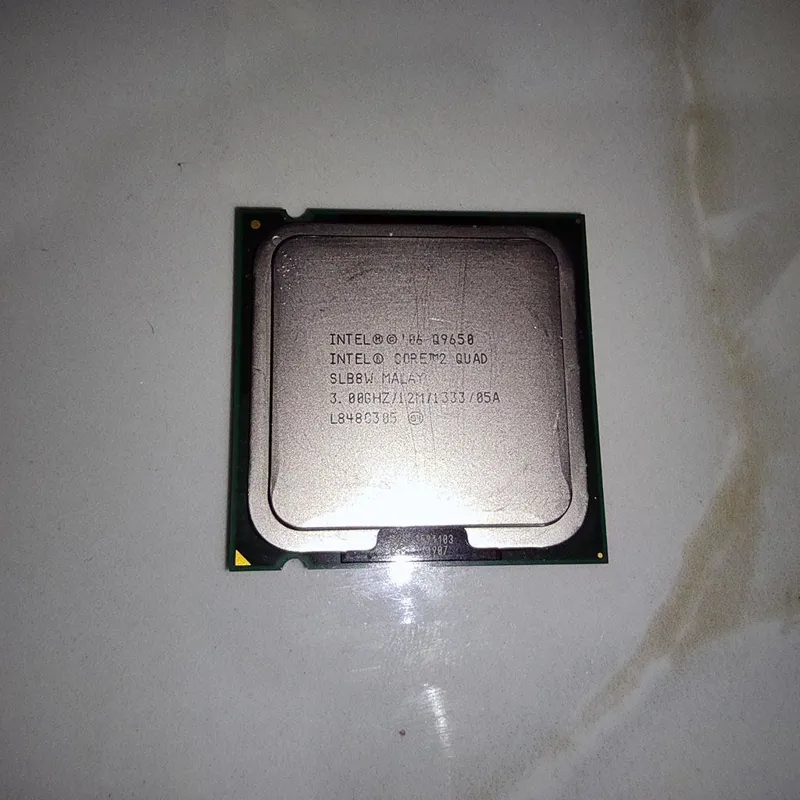 CPU کمیاب چهارهسته ای Intel Core 2 Quad Q9650