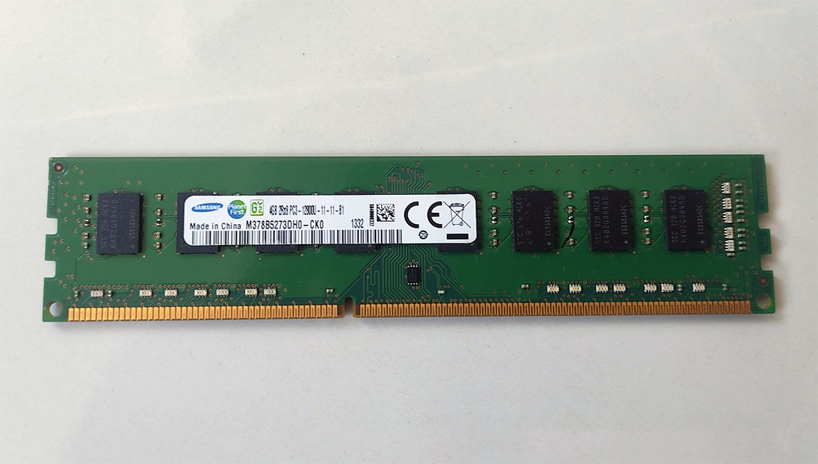 رم 4گیگDDR3 مارکSAMSUNGسازگار با مادربردLGA775