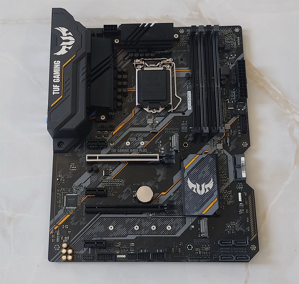 مادربردASUS TUF GAMING B460-PLUSبا پشتیبانی نسل 10