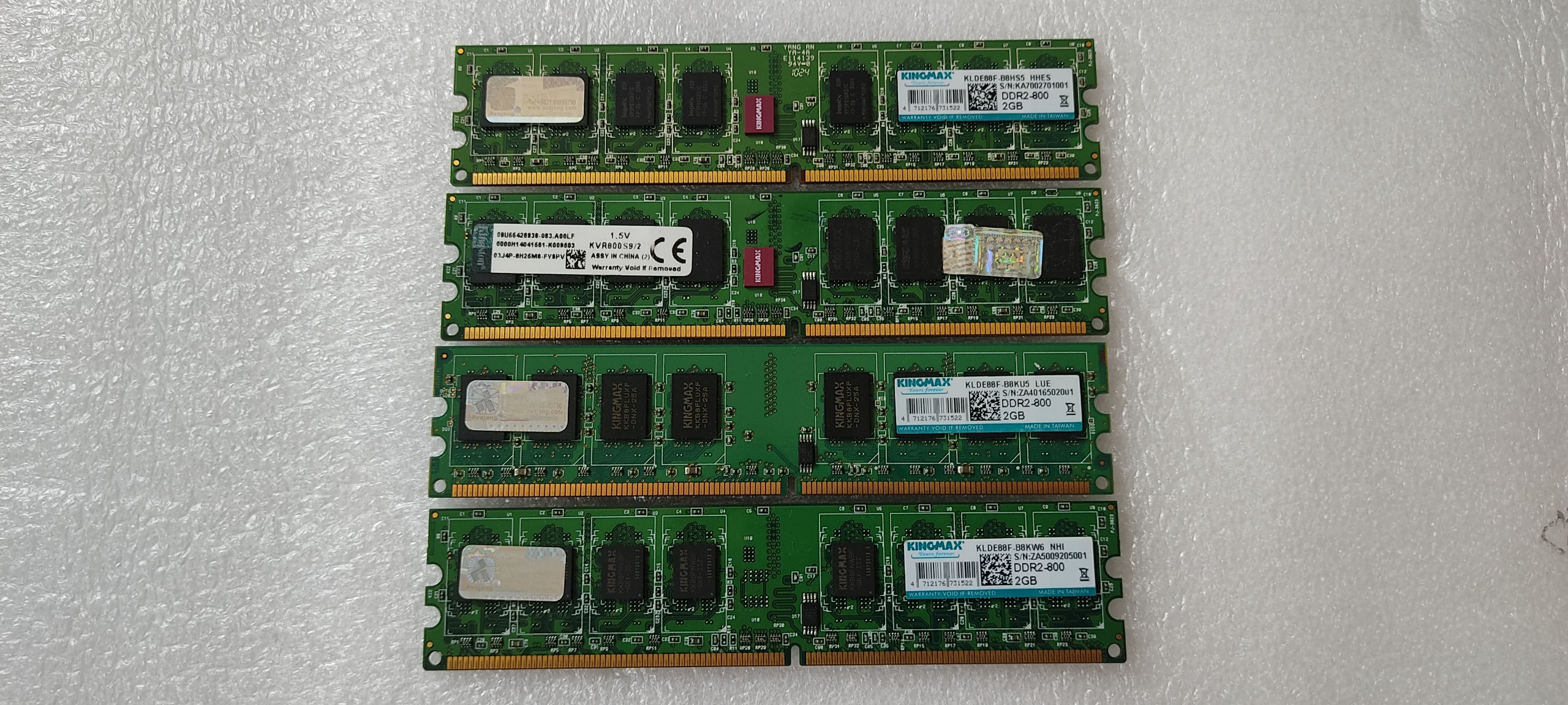 رم 2GB DDR2 ، PC2-6400، Kingmax