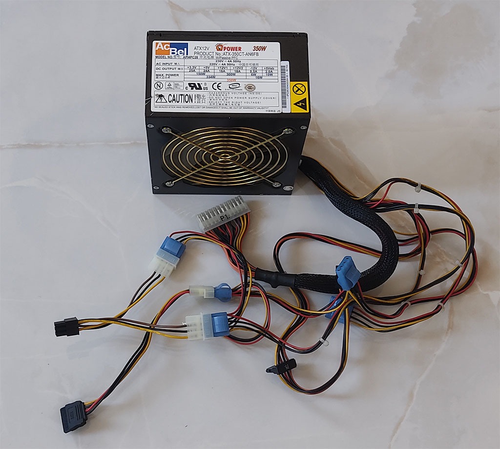 پاور350وات AcBel مدلAPI4PC28با 6پین گرافیکی