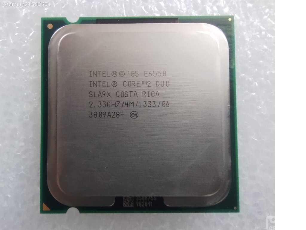 CPU دوهسته ای Intel Pentium E6550