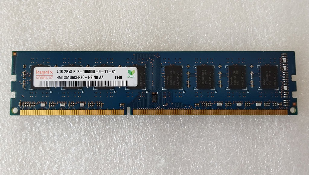 رم 4گیگDDR3 مارک hynixسازگار با LGA775 باس1333