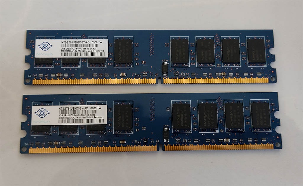 رم 2GB DDR2 ، PC2-6400،Nanya