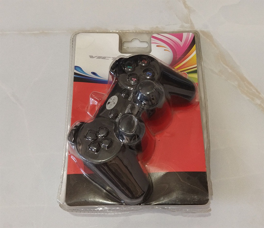 دسته بازی تکی کامپیوتر VICTORY مدل USB-703B
