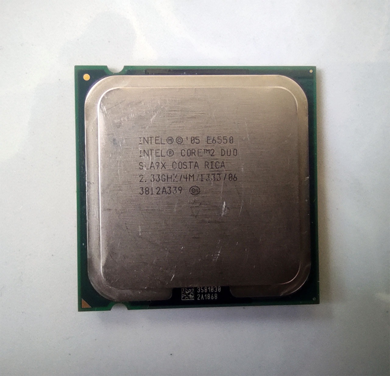CPU دوهسته ای Intel Pentium E6550