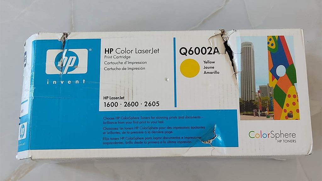 کارتریج HP Color LaserJet سری Q6002A رنگ زرد- ژاپن
