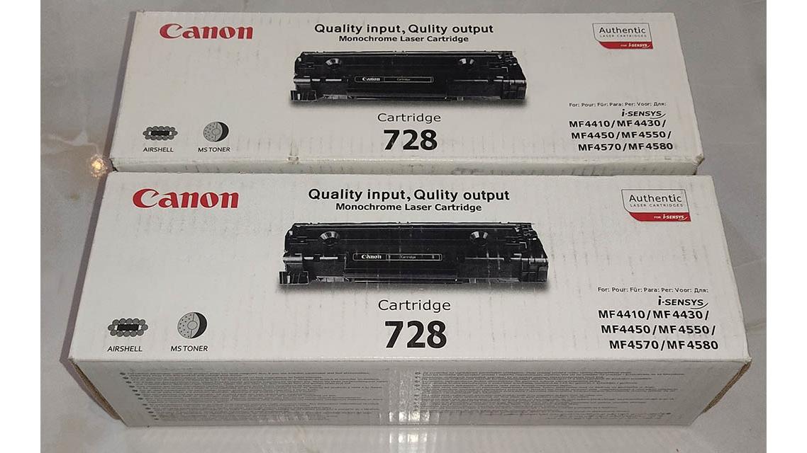 کارتریج پرینتر لیزری Canon 728 ساخت ژاپن