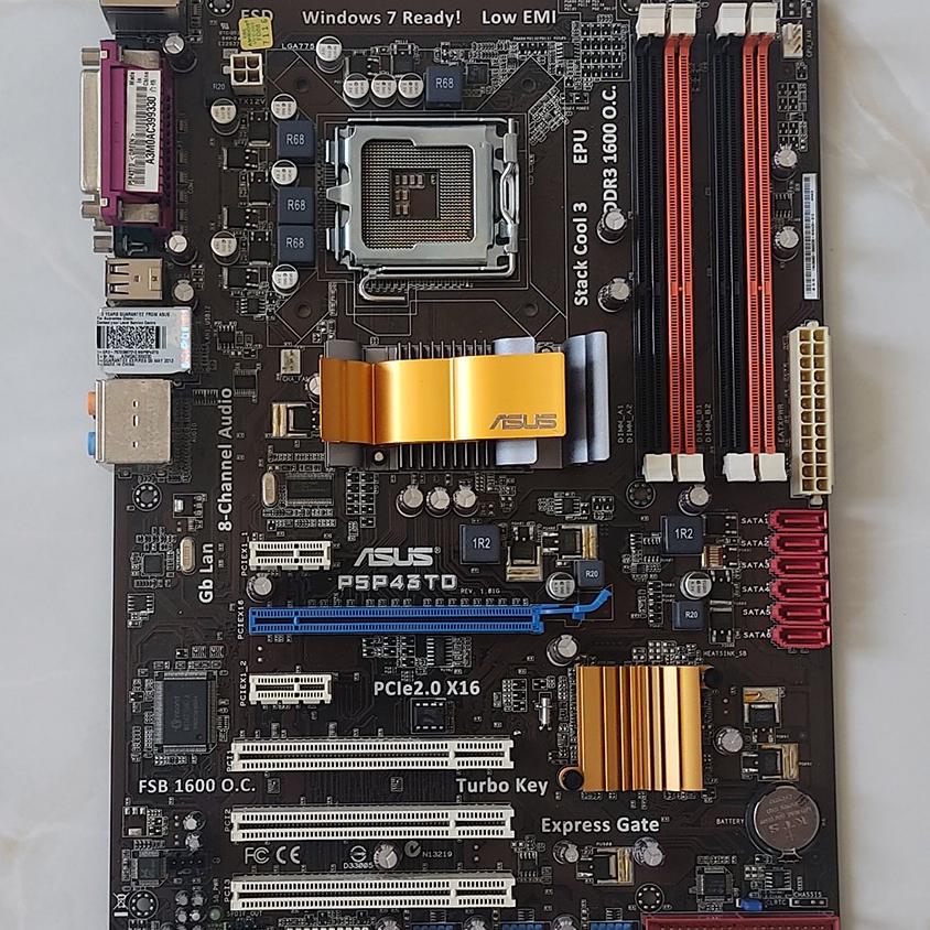 مادربردASUS P5P43TDاز بهترینهای سوکتLGA775