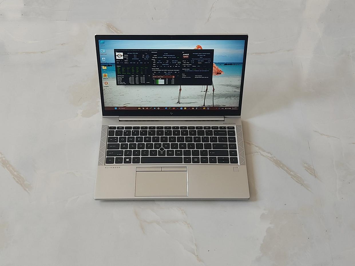 HP 845 G7 باریک ،خوش ساخت، CPUسری4هسته ای Ryzen