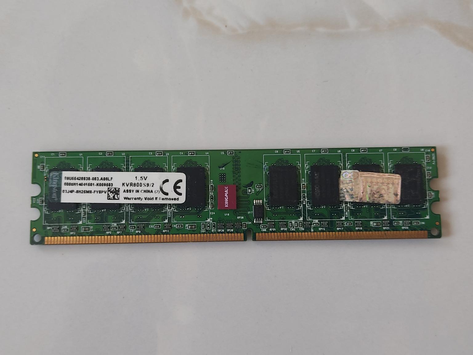رم 2GB DDR2 ، PC2-6400 مارکKingmax