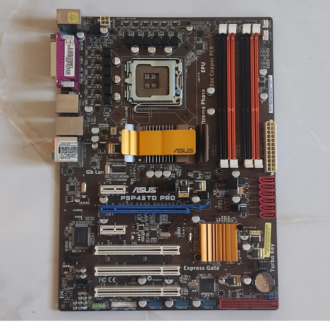 مادربرد ASUS P5P43TD Proاز بهترینهای سوکتLGA775