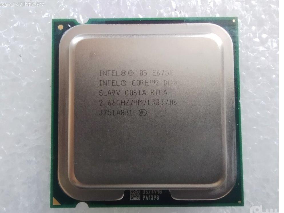 CPU دوهسته ای Intel Pentium E6750