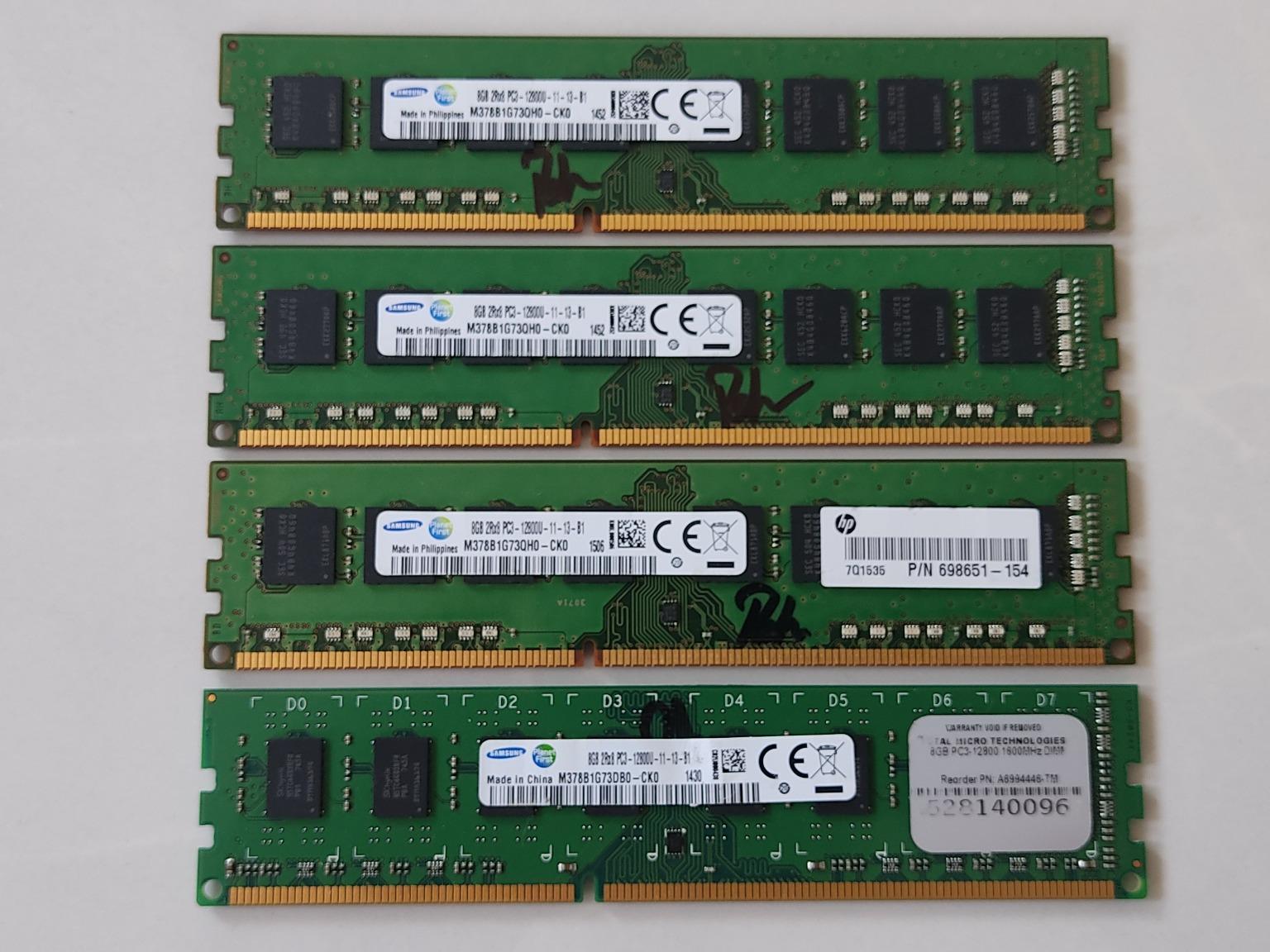 رم8گیگDDR3 ،مارک SAMSUNG