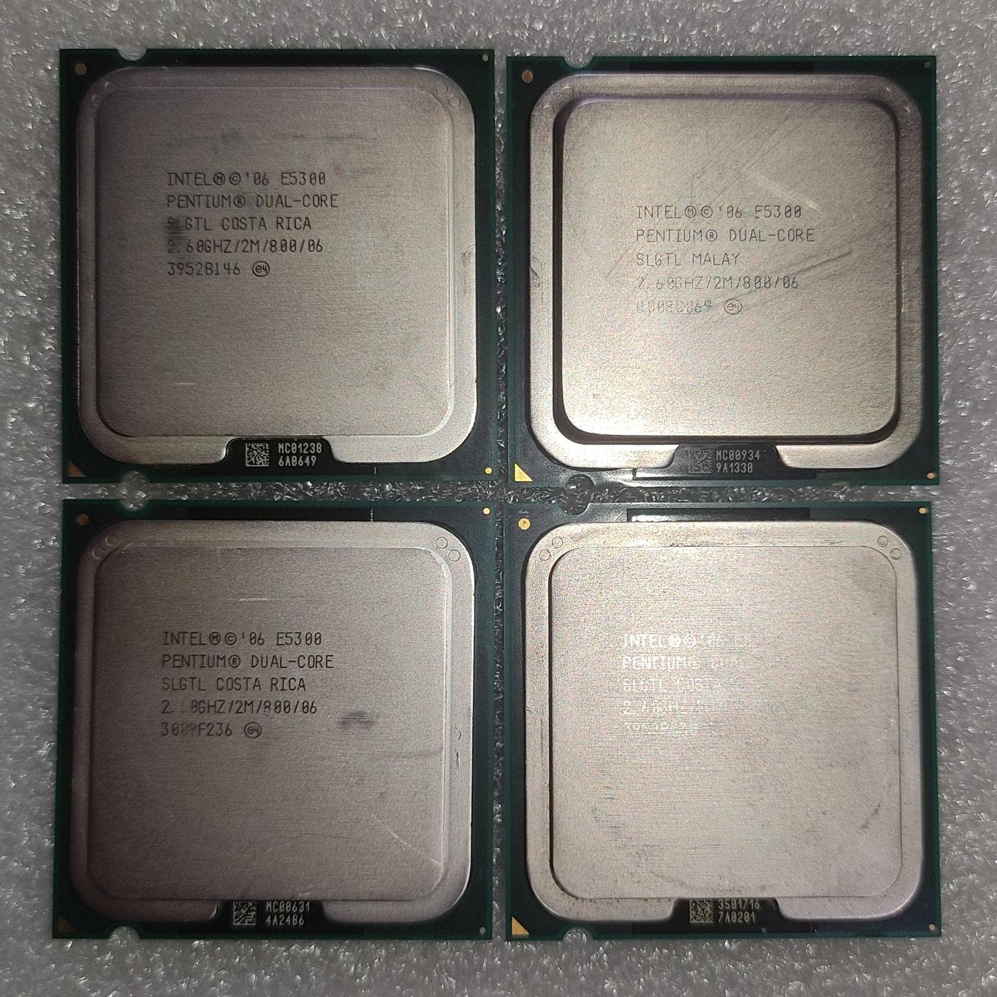 CPU دوهسته ای Intel Pentium Dual-Core E5300