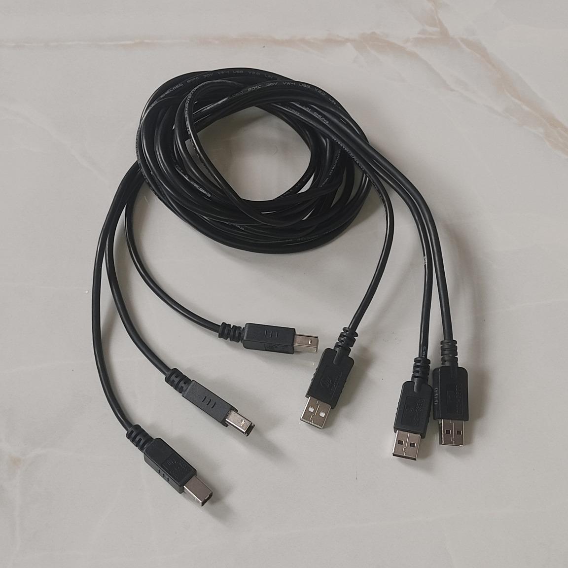 کابلUSB پرینتر و اسکنر اورجینال 1/8 متری