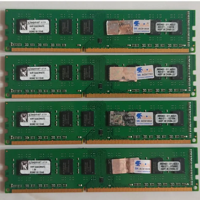 رم 2 گیگ PC3-10600 ، DDR3 Kingston
