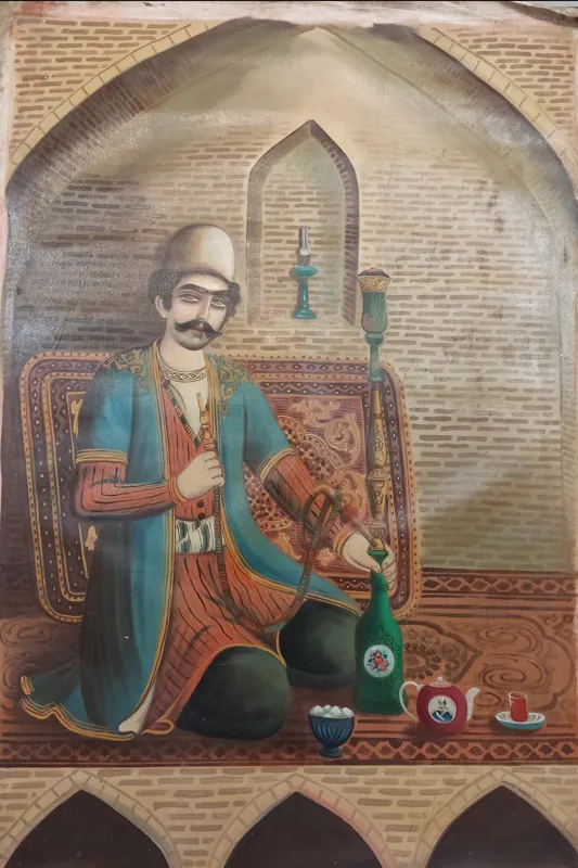نقاشی قهوه خانه ای