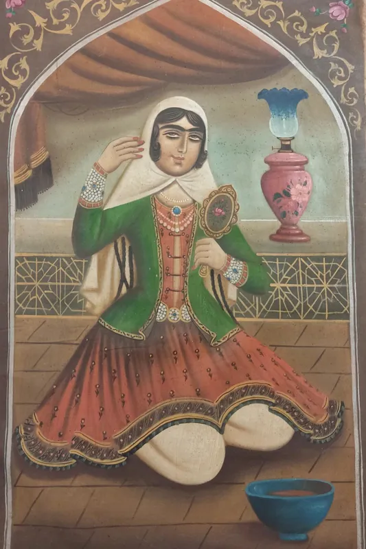 نقاشی قهوه خانه ای