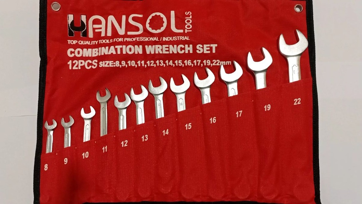 آچار 12 پارچه هانسول سری اول قدیمی