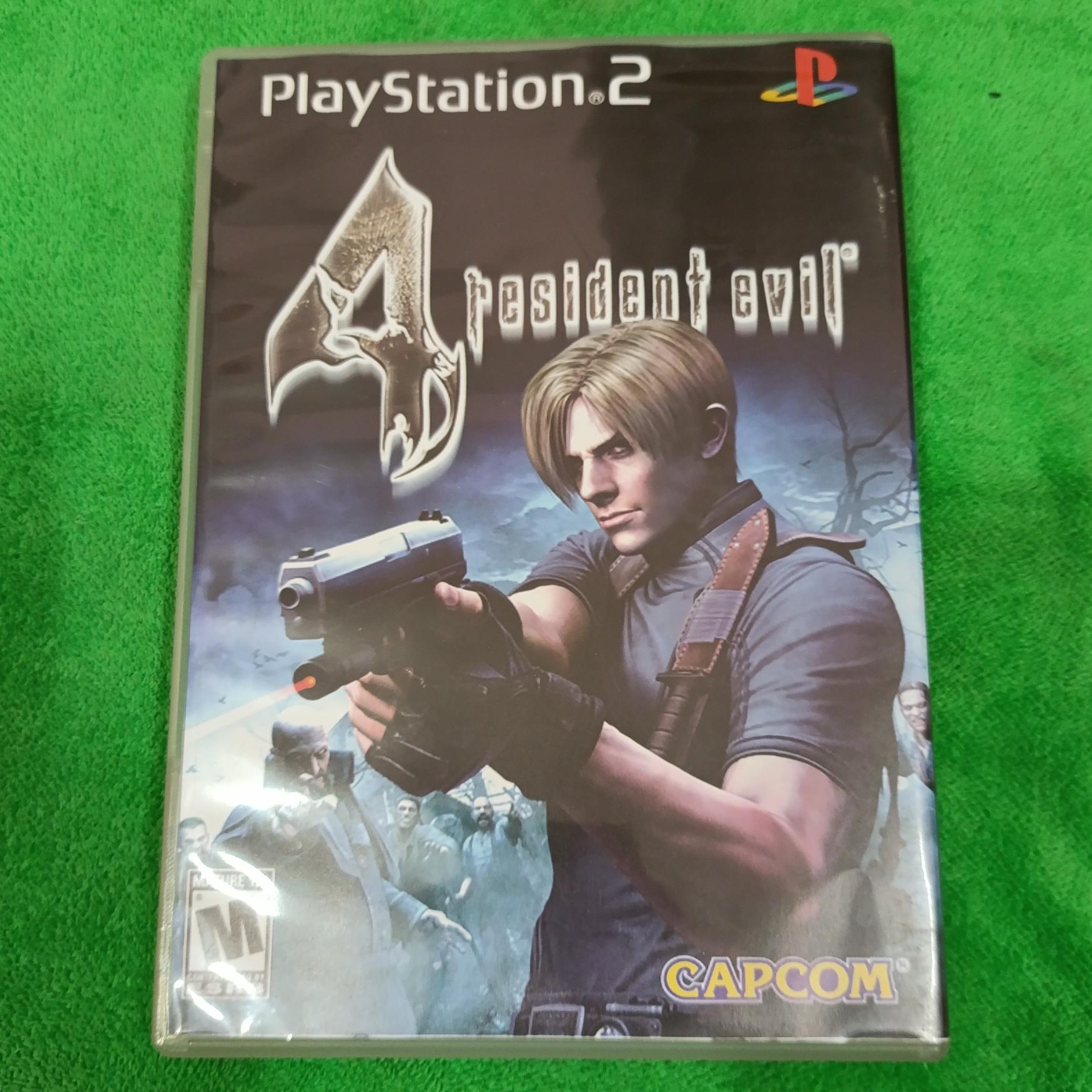 رزیدنت ایول 4 پلی استیشن 2(دیسک مالزی)