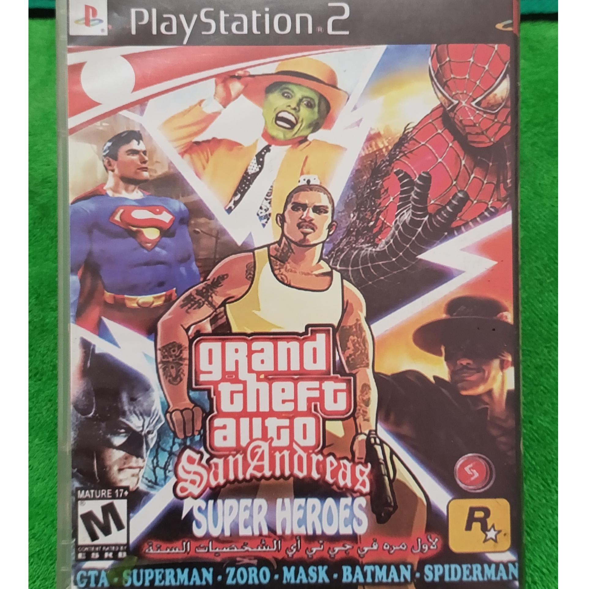 بازی GTA(SanAndreas) با تمام هیروها(دسیک مالزی)