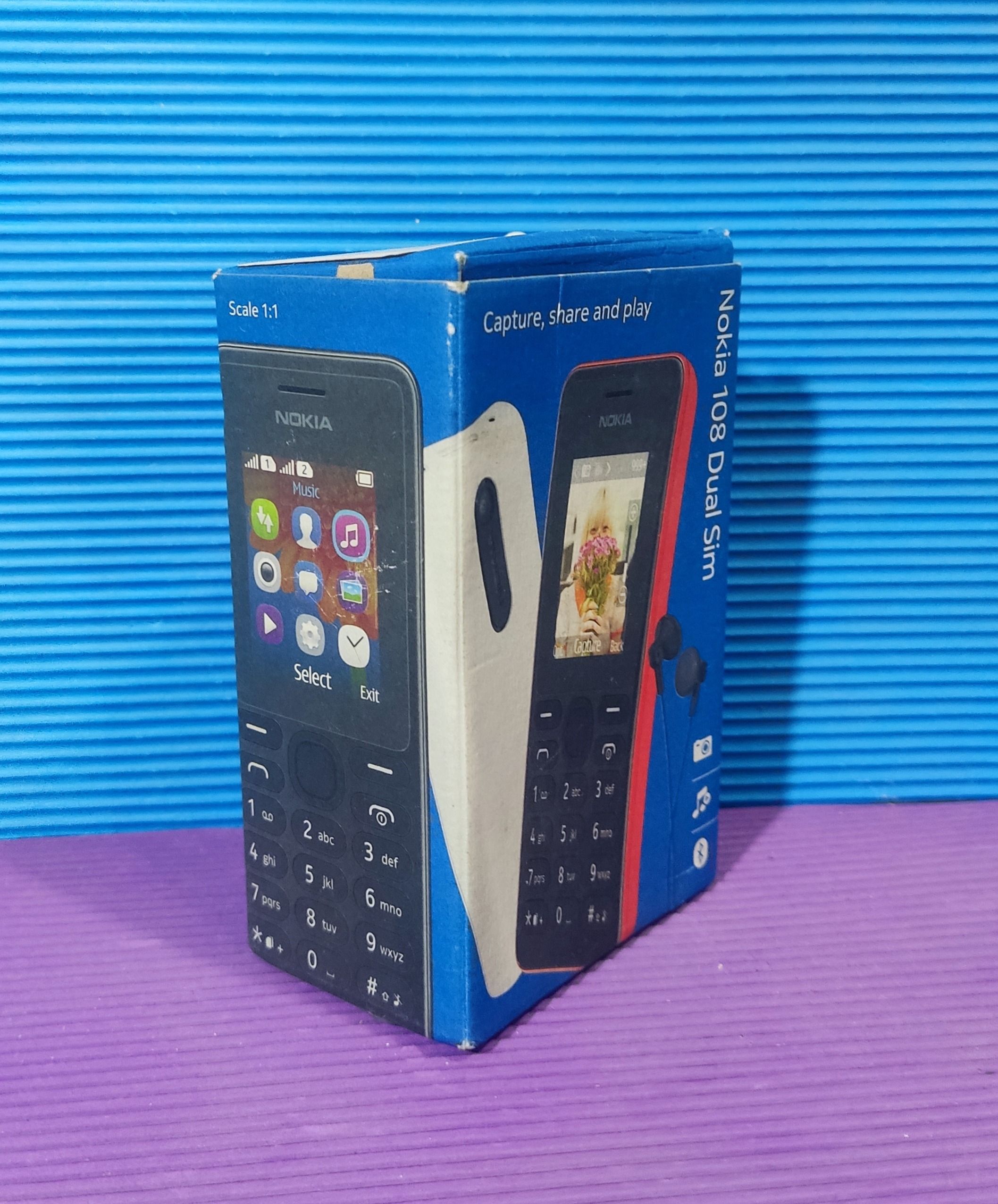 جعبه فابریک نوکیا 108