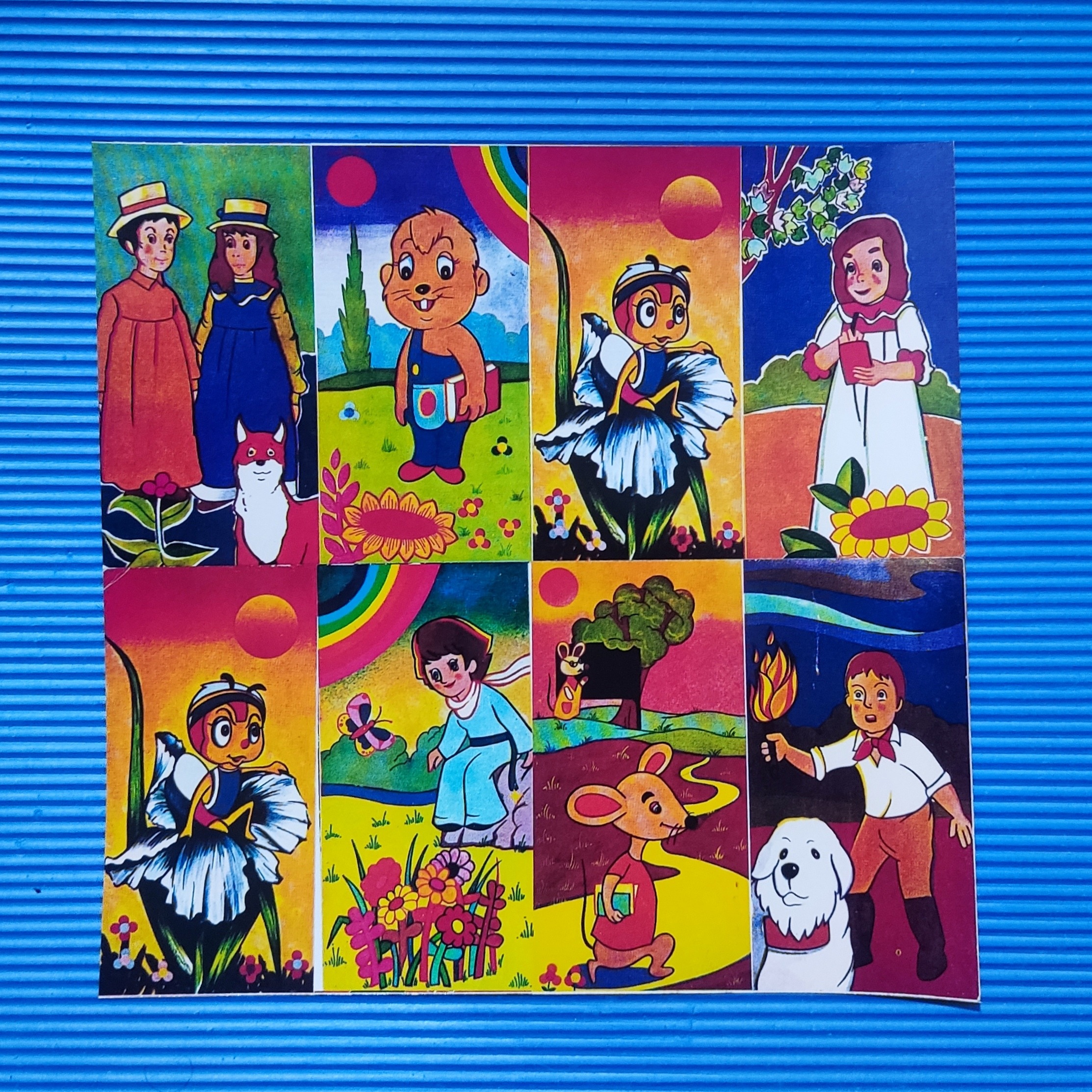 برچسب کارتونی بازچاپ جدید