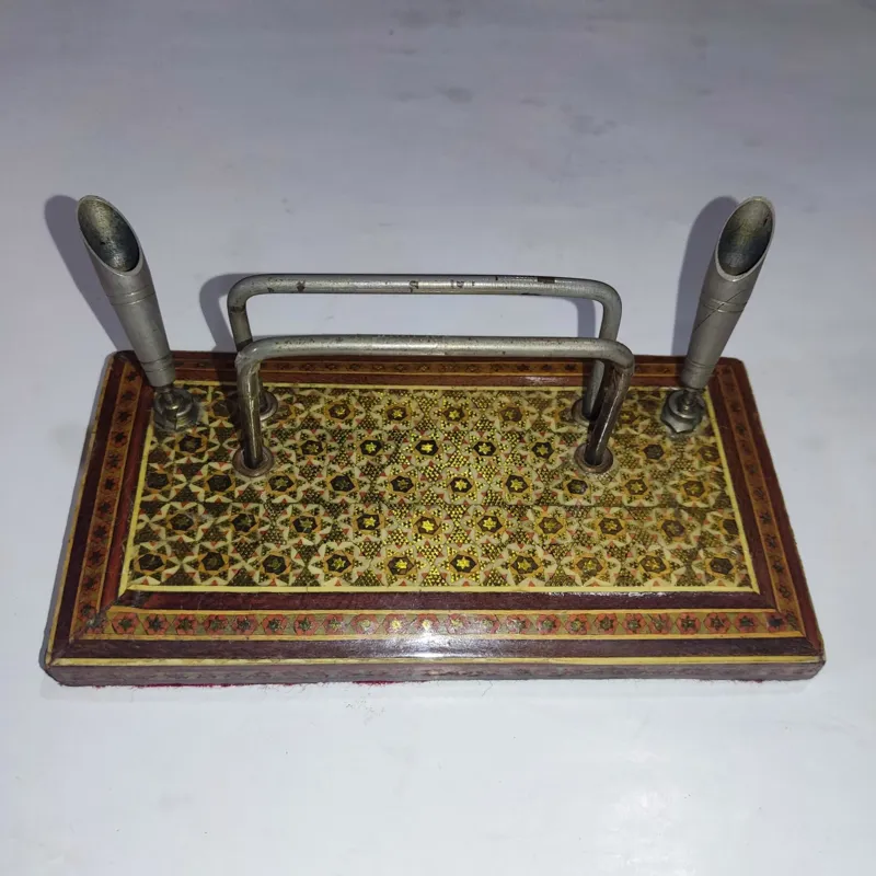 جا قلمی رو میزی خاتم