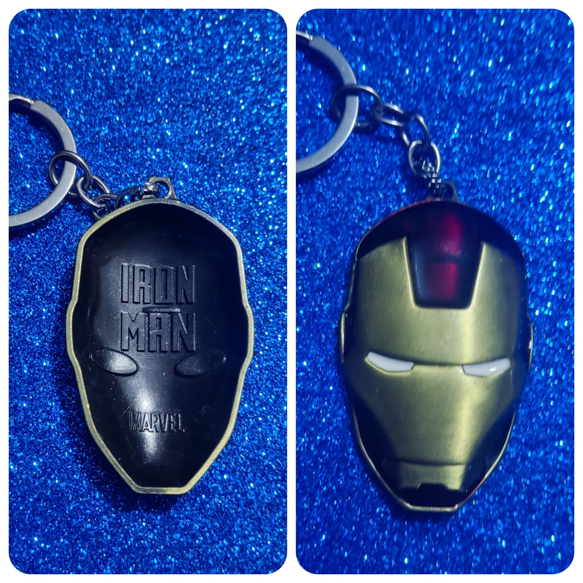 جاکلیدی تمام فلزی اورجینال طرح مرد آهنی iron man