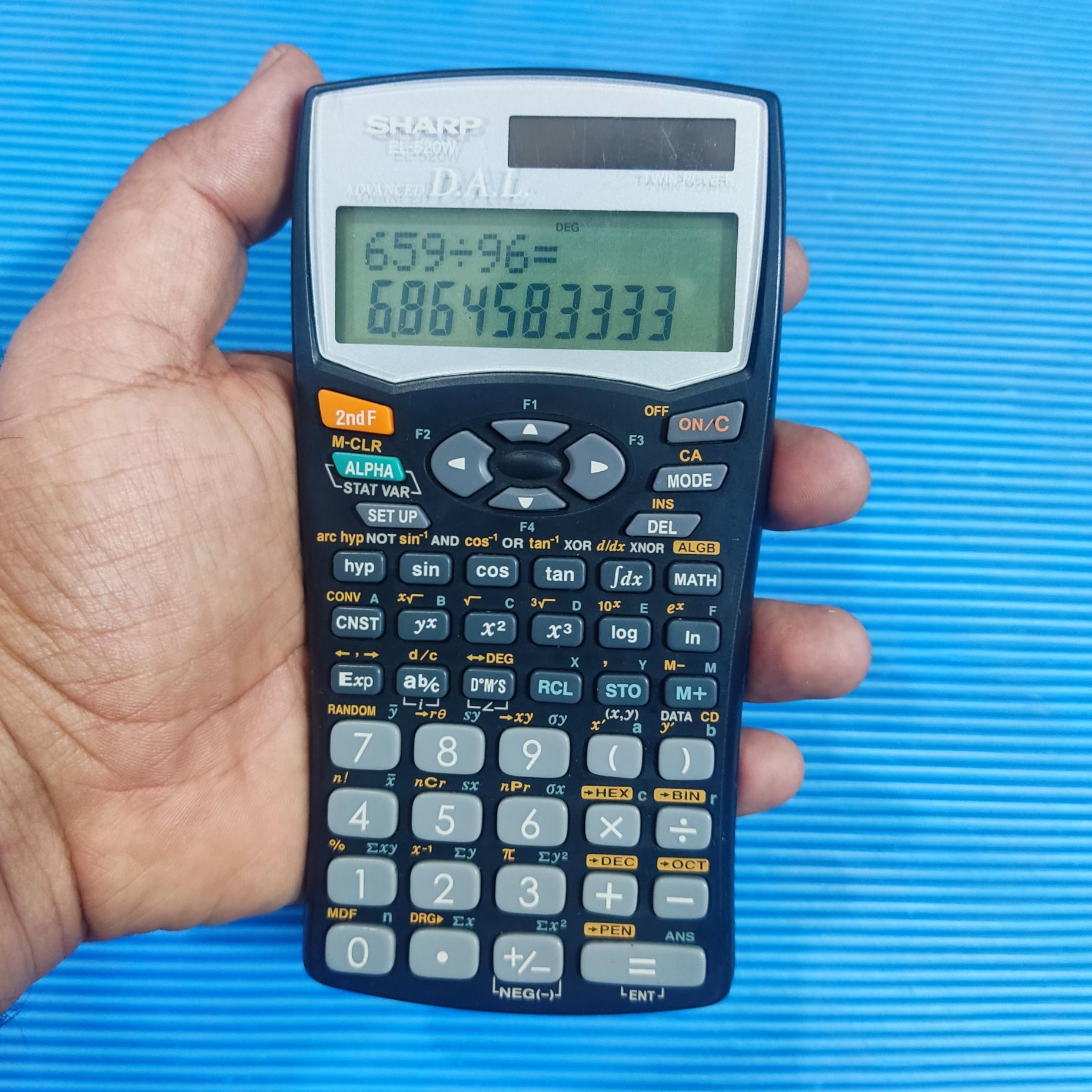 ماشین حساب مهندسی شارپ مدل EL-520W