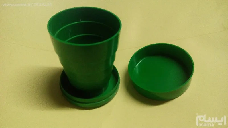 لیوان تاشو قدیمی برند لیوانک اصل دهه 50