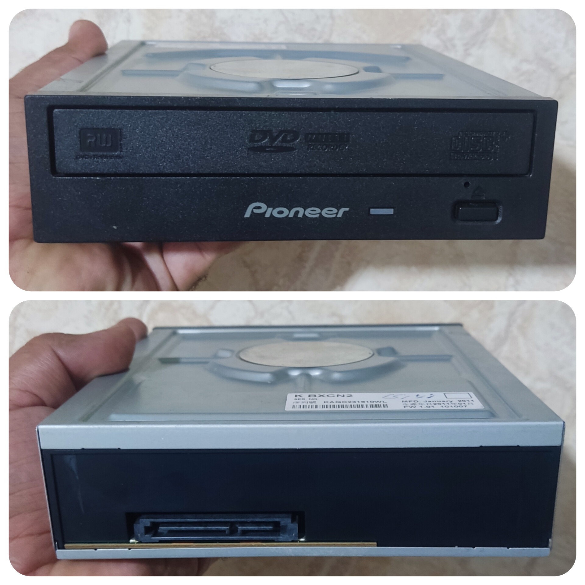 دی وی دی رایتر پایونیر Pioneer DVD Writer