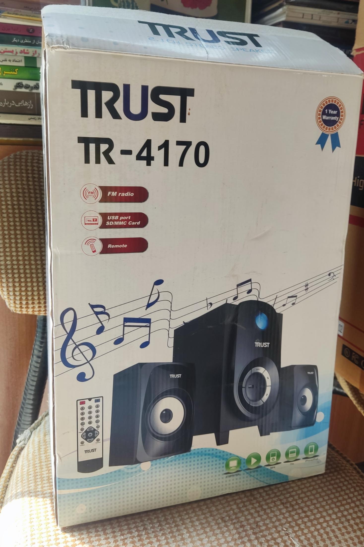 اسپیکر کامپیوتر رم و فلش خور Trust